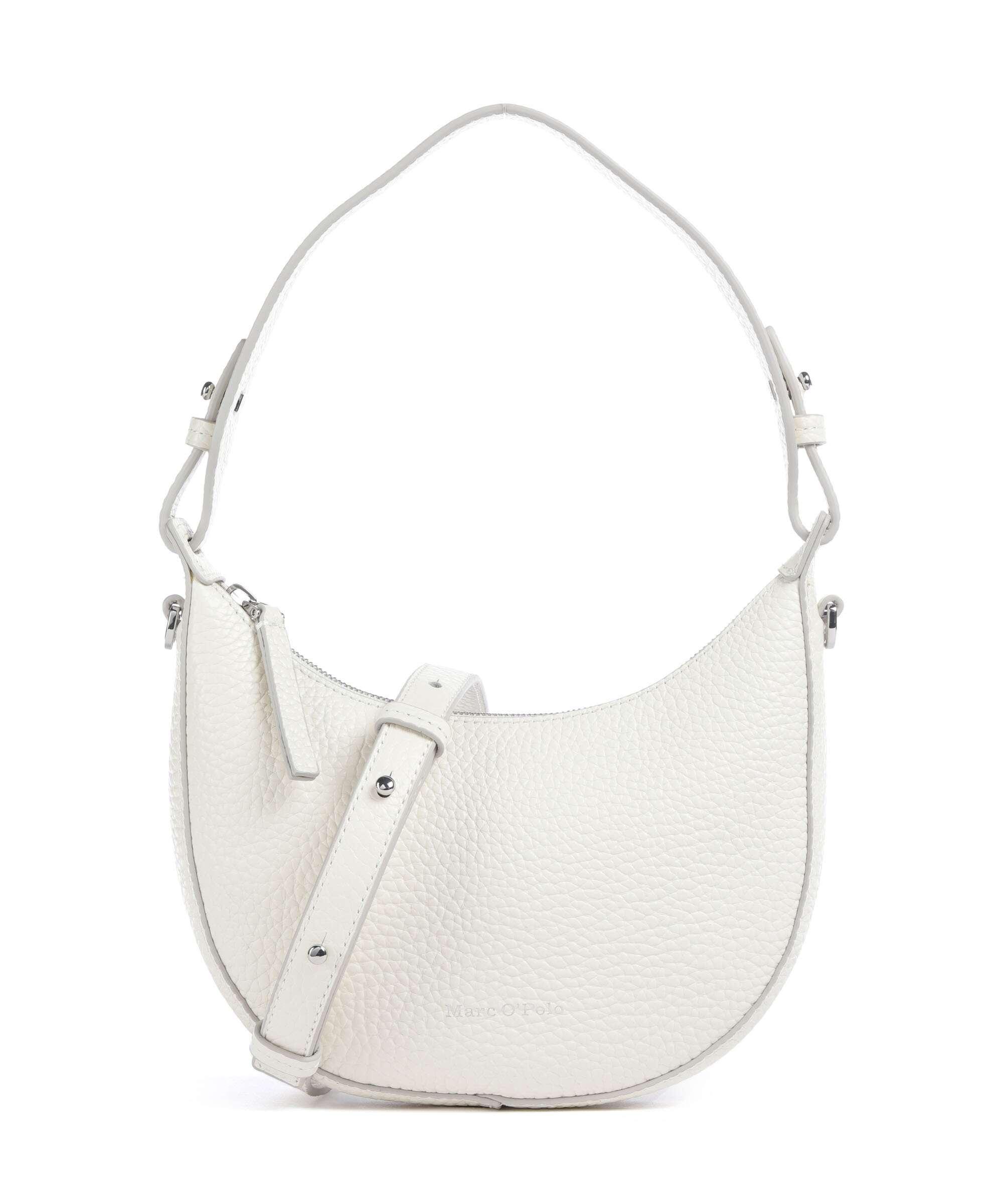 Bira Bolso de hombro cuero de vaca graneado crema Disponible ahora